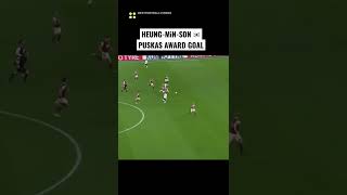 HEUNG MIN SON 🇰🇷 PUSKAS AWARD Goal Solo shorts [upl. by Asille]