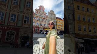 How to spent 48 hours in Wrocław Poland this summer 🇵🇱 visitpoland wroclawcity wrocław [upl. by Oelgnaed]