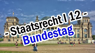 Staatsrecht I 12  Bundestag und Wahlgrundsätze [upl. by Collen]