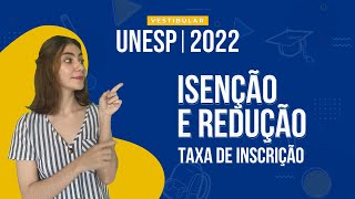 Como pedir redução ou isenção da taxa do Vestibular Unesp [upl. by Sanfred]