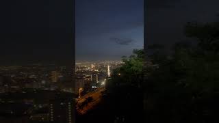 Awesome night view to the Yerevan city Victory Park Famous viewpoint Monument Mother Armenia 🇦🇲 [upl. by Chery]