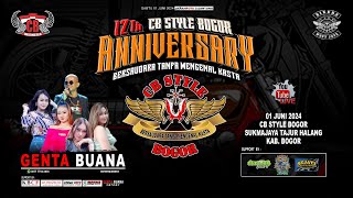 LIVE🔴ANNIVERSARY 12Th CB STYLE BOGOR  GENTA BUANA ENTERTAINMENT  AJS AUDIO  GENTA BUANA GENSET [upl. by Yetta]