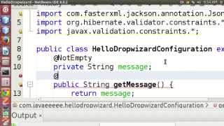 Dropwizard Configuration Tutorial [upl. by Nirag]