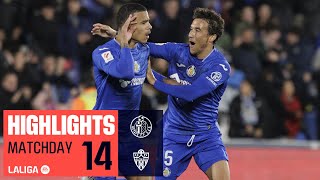 GETAFE CF  UD ALMERÍA 2  1  RESUMEN  Remontada del Getafe CF con golazo de Greenwood [upl. by Jelena]