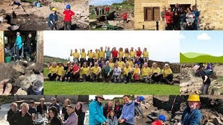 Vindolanda 2018 Period 4 Excavations Timelapse [upl. by Imoen435]