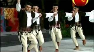 Тешкото  Teshkoto  Macedonian Miyak Region Mens Traditional Folk Dance [upl. by Genia949]