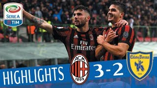 Milan  Chievo 32  Highlights  Giornata 29  Serie A TIM 201718 [upl. by Dionysus]