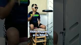 Ritmo reggaeton en la batería 🥁😎 [upl. by Llered]