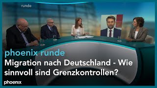 phoenix runde Migration nach Deutschland  Wie sinnvoll sind Grenzkontrollen [upl. by Autum258]