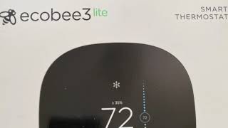 How to install Ecobee smart thermostat [upl. by Odlawso]