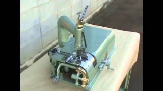 NP202 leather skiving machine [upl. by Jesh]