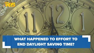 What happened to the move to eliminate daylight saving time [upl. by Ahsenrat]