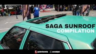 Proton Saga Sunroof at Sunroof Gathering 3 2017 [upl. by Mort]