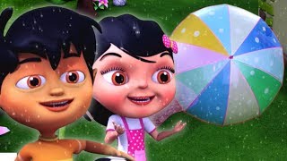 Pani Barsa Cham Cham  Poem In Hindi  पानी बरसा छम छम छम  Super Kids Network India [upl. by Kcirednek986]