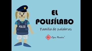 El polisílabo familia de palabras [upl. by Hoppe]