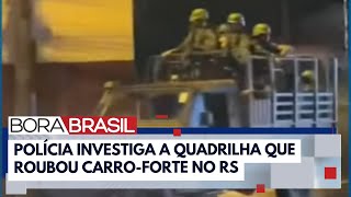 Quadrilha que assaltou carroforte no aeroporto do RS seria de SP I Bora Brasil [upl. by Ahsienahs]