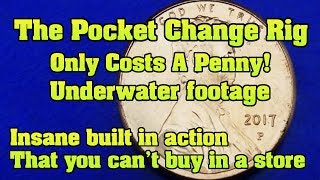 Pocket Change rig  THE NED RIG  EVOLVED NEVER BEFORE SEEN ACTION Just add a penny [upl. by Lyssa]