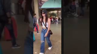 Mahima Makwana Spotted at Airport shorts spotted mahimamakwana viralvideo reels [upl. by Darlleen]