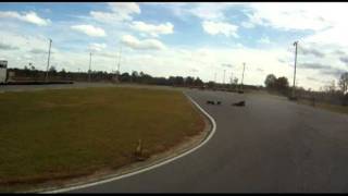 KX 100 Supermoto crashing [upl. by Queenie]