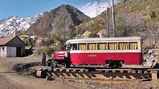 GONDOLA CARRIL t1024  Persecucion LOS ANDES  RIO BLANCO  LOS ANDES [upl. by Odeen]