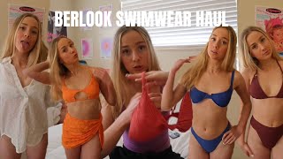 BERLOOK SWIMWEAR TRYON HAUL [upl. by Nnylyahs]