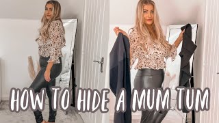 How To Hide A Mum Tum  Best Leggings to hide your tummy  Shape and Control Leggings  Postpartum [upl. by Reiter199]