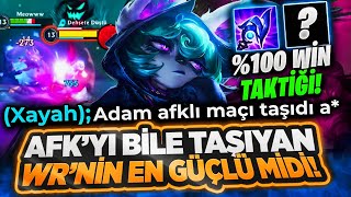 AFKLI MAÇI BİLE TAŞIYAN WR NİN EN OP MİD HEROSU FREE WİN TAKTİĞİ shimawr [upl. by Joses]