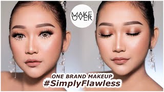 MAKE OVER One Brand Makeup Tutorial FLAWLESS LOOK  ARI IZAM [upl. by Nollahs]