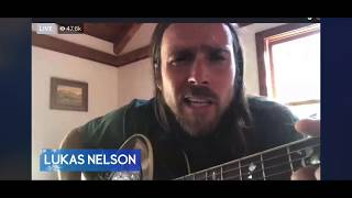 Kokua Festival 2020 Live From Home Lukas Nelson Turn off the news [upl. by Aicat]