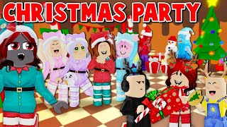 Adopt Me Christmas Party  Roblox [upl. by Ocsecnarf897]