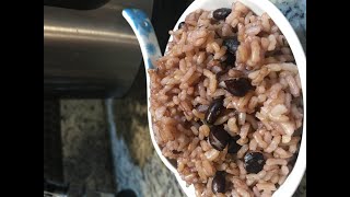 How to cook a Perfect Brown Rice with Black Beans [upl. by Livvyy428]