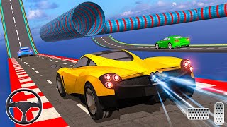 Kar Mega Ramps  Gadi Wala Game  Mega Ram Car Games  Android GamePlay [upl. by Ayak]