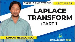 Signals and Systems  Module 3  Laplace Transform  Part 1 Lecture 29 [upl. by Lesoj]