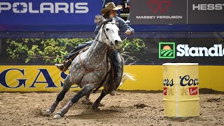 NFR BARREL RACING 2023 ROUND 10 [upl. by Eeryn]