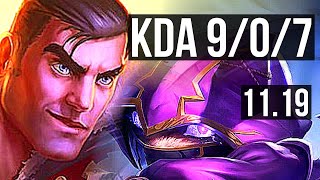 JAYCE vs KENNEN TOP  907 Legendary 300 games  KR Diamond  v1119 [upl. by Aneet]