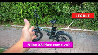 NILOX X8 COME VA la bici elettrica economica su Amazon [upl. by Robby118]