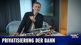 Die Deutsche Bahn eine gammelnde Aktiengesellschaft Till Reiners  heuteshow [upl. by Tiana]