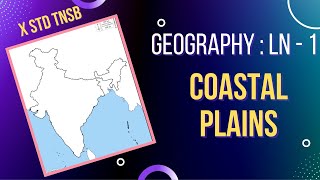 Class 10 Geography Map  Lesson 1  Coastal Plains [upl. by Jew317]