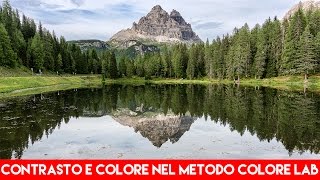 Colori e contrasto col metodo colore LAB  Tutorial Photoshop [upl. by Krall]