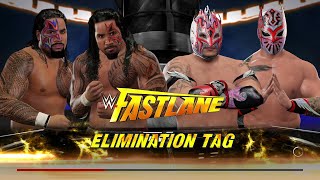 WWE 2K17  The Usos VS Lucha Dragons ELIMINATION TAG MATCH jimmyuso jeyuso kalisto sincara [upl. by Harahs]