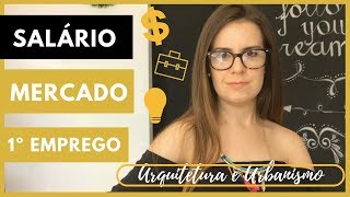 Arquitetura e Urbanismo a vida profissional  salário mercado estágio e mais  ARQUI [upl. by Cassy]