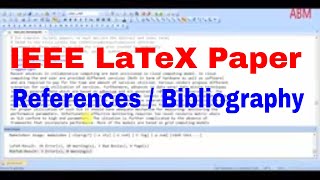 How to insert references to IEEE paper in LaTeX शिक्षकों के लिए महत्वपूर्ण सुझाव [upl. by Magan]