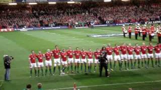 Welsh Anthem v NZ All Blacks Nov 2008 [upl. by Rolfe]