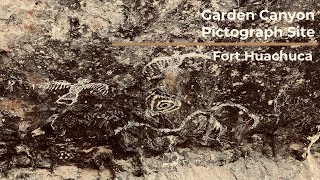 Garden Canyon Pictograph site  Fort Huachuca AZ [upl. by Seravaj]