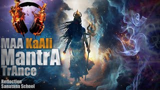 Maa Kaali Trance Mantra  Durga Song  Vijaya Dashami Shakthi Song  Amogh Deshapathi  Reflection [upl. by Metzgar]