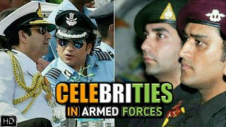 7 Celebrities Who Are In Indian Armed Forces Hindi [upl. by Anwad346]