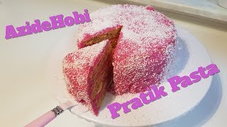 Pratik Pembe Pasta bademli  Azide Hobi [upl. by Okram778]