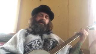 Pancho and Lefty  Townes Van Zandt  clawhammer banjo cover [upl. by Odrareg27]