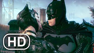 Batman Kisses Catwoman And Says Goodbye Scene 4K ULTRA HD  Arkham Series [upl. by Attirb170]