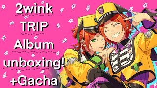 2wink TRIP Album unboxing  Enstars Gacha ⭐️ [upl. by Yecaj]